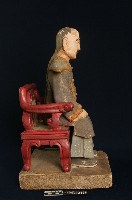 藏品(木雕祖先像)的圖片