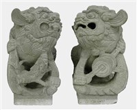 藏品(廟門獅)的圖片