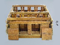 藏品(主屋模型(排柱))的圖片
