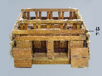 藏品(主屋模型(排柱))的圖片