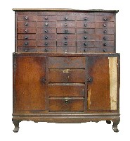 藏品(詩籤存放櫃)的圖片