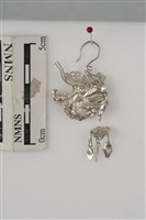 藏品(銀飾(龍形耳環))的圖片