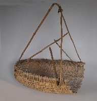 藏品(竹編桃擔)的圖片