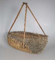 藏品(竹編桃擔)的圖片