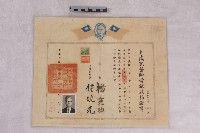 藏品(醫師證書)的圖片