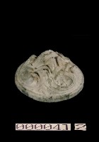 藏品(博山型綠釉奩－蓋)的圖片