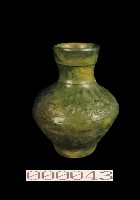 藏品(綠釉陶鍾-獸紋)的圖片