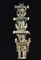 藏品(樓閣綠釉-底層)的圖片