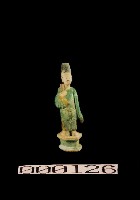 藏品(三彩人俑)的圖片