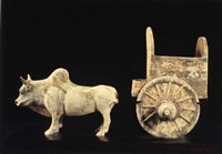 藏品(加彩牛車-牛)的圖片