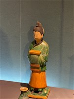 藏品(三彩女俑)的圖片