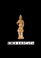 藏品(黃釉加彩士將)的圖片