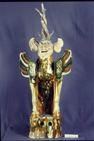 藏品(唐三彩鎮墓獸)的圖片