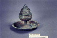 藏品(狩獵紋銅博山爐--身)的圖片