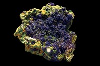 藏品(藍銅礦)的圖片