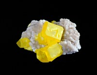 藏品(硫磺/霰石)的圖片