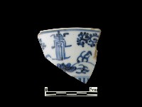 藏品(帶紋飾瓷片)的圖片