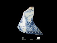 藏品(帶紋飾瓷片)的圖片