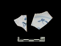 藏品(帶紋飾瓷片)的圖片