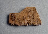 藏品(甲骨殘片)的圖片