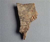 藏品(甲骨殘片)的圖片