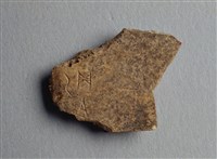 藏品(甲骨殘片)的圖片