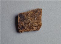 藏品(甲骨殘片)的圖片