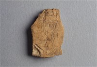 藏品(甲骨殘片)的圖片