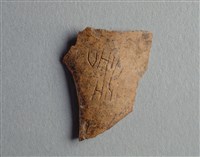 藏品(甲骨殘片)的圖片