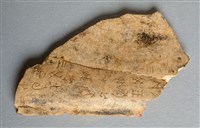 藏品(甲骨殘片)的圖片