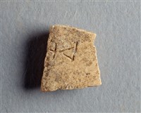 藏品(甲骨殘片)的圖片