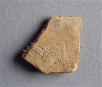 藏品(甲骨殘片)的圖片