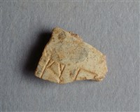 藏品(甲骨殘片)的圖片
