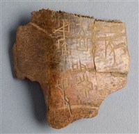 藏品(甲骨殘片)的圖片