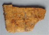 藏品(甲骨殘片)的圖片