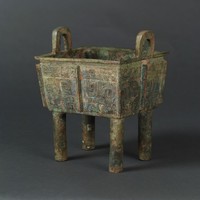藏品(饕餮紋方鼎)的圖片