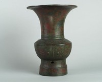 藏品(獸面紋銅尊)的圖片
