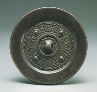 藏品(漢式四乳龍虎紋鏡)的圖片