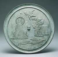 藏品(龜鶴仙人鏡)的圖片