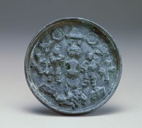 藏品(城樓人物八寶鏡)的圖片