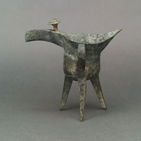 藏品(單柱饕餮紋銅爵)的圖片