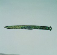 藏品(鄂爾多斯動物紋短刀)的圖片