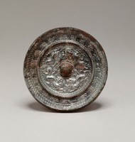 藏品(狻猊詩文鏡)的圖片