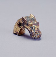 藏品(銅鎏金龍首飾)的圖片