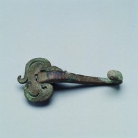 藏品(螭龍銅帶鉤)的圖片