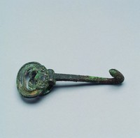 藏品(螭龍銅帶鉤)的圖片