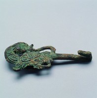 藏品(螭龍銅帶鉤)的圖片