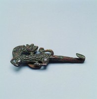 藏品(螭龍銅帶鉤)的圖片