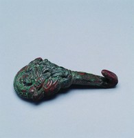 藏品(螭龍銅帶鉤)的圖片