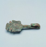 藏品(螭龍銅帶鉤)的圖片